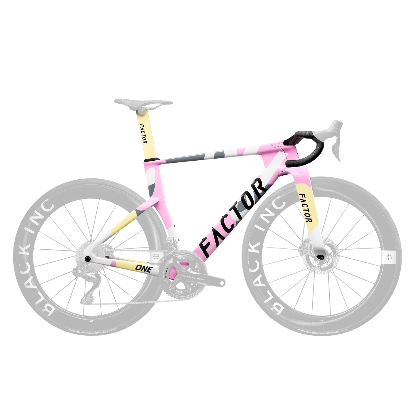 Factor ONE Blush - Premium Package Frame Bars and Seatpost