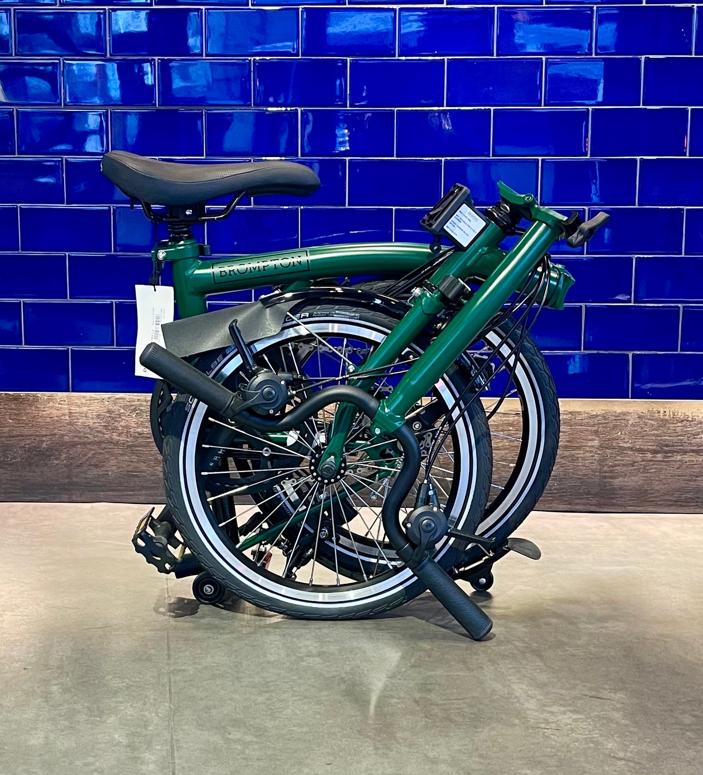 Brompton C Line 6 Speed Racing Green High Bars