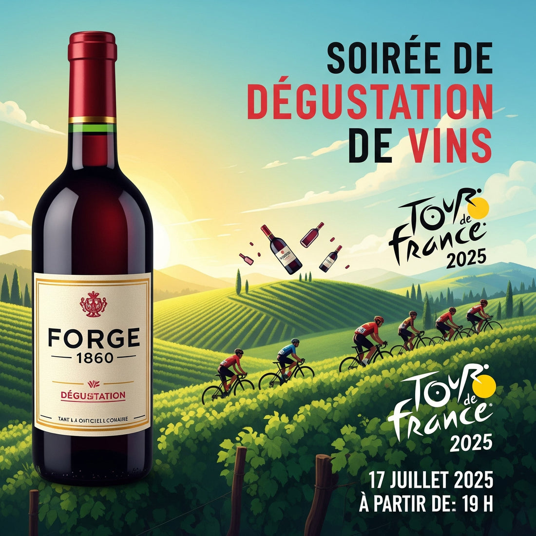Tour De France 2025 Wine Tasting